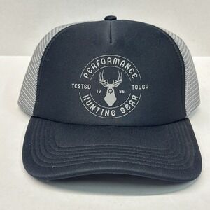 Columbia PHG Sawback Foam Trucker Cap Hat Gray Black Snapback Fathers Day‎ NWT